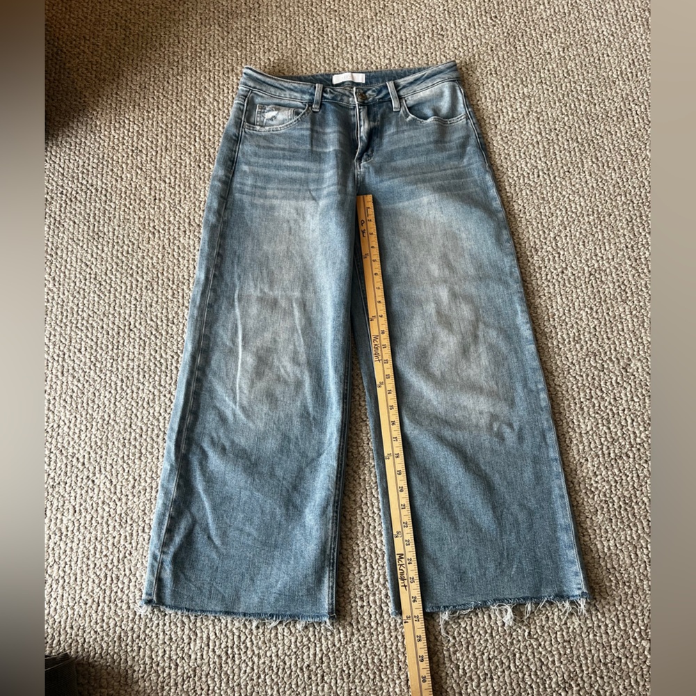 Vervet Light Blue Wide-Leg Women Jeans - Picture 9 of 10